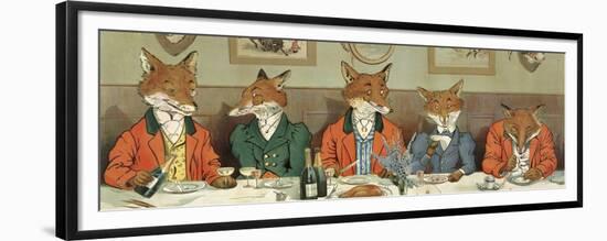 Mr. Fox's Hunt Breakfast-H Neilson-Framed Premium Giclee Print