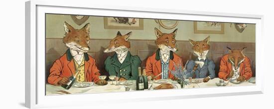 Mr. Fox's Hunt Breakfast-H Neilson-Framed Premium Giclee Print