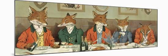 Mr. Fox's Hunt Breakfast-H Neilson-Mounted Premium Giclee Print
