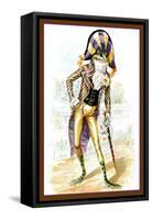 Mr. Frog is Dressed-null-Framed Stretched Canvas