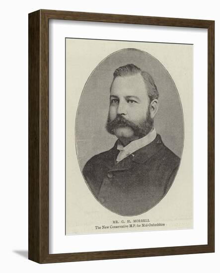 Mr G H Morrell-null-Framed Giclee Print