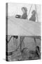 Mr G Hemel with Passenger, Hendon, London, C1910S-null-Stretched Canvas