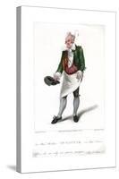 Mr Gattie as Monsieur Morbleu in Monsieur Tonson, 1822-R Cooper-Stretched Canvas