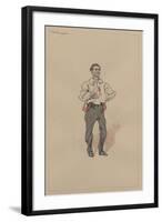 Mr George, C.1920s-Joseph Clayton Clarke-Framed Giclee Print