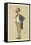 Mr George Henry Lewis-Sir Leslie Ward-Framed Stretched Canvas