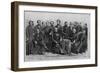 Mr. George Peabody and the Board of Trustees of the Peabody Educational Fund. from Photograph by Br-null-Framed Giclee Print