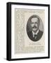 Mr Gerard a Lowther, New British Minister at Santiago-null-Framed Giclee Print