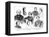 Mr Gladstone and His Family, 19th Century-Watmough J Webster-Framed Stretched Canvas