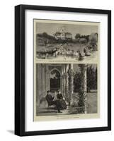 Mr Gladstone at Cannes-null-Framed Giclee Print