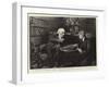 Mr Gladstone at Hawarden, Playing a Game of Backgammon with His Son, the Reverend Stephen Gladstone-Sydney Prior Hall-Framed Giclee Print