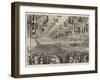 Mr Gladstone at Leeds, Great Meeting in the Cloth-Hall-null-Framed Giclee Print