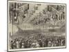 Mr Gladstone at Leeds, Great Meeting in the Cloth-Hall-null-Mounted Giclee Print