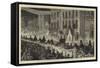 Mr Gladstone at Leeds, the Torchlight Reception-null-Framed Stretched Canvas