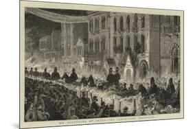 Mr Gladstone at Leeds, the Torchlight Reception-null-Mounted Giclee Print