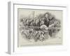 Mr Gladstone at the Memorial Hall, Farringdon Street-null-Framed Giclee Print