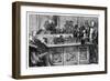 Mr Gladstone Attacking Mr Disraeli's First Budget, 1852-null-Framed Giclee Print