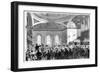 Mr Gladstone Delivering His Address as Lord Rector of Edinburgh University, 1859-1865-null-Framed Giclee Print