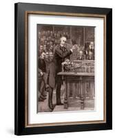 Mr. Gladstone: His Scheme For the Government of Ireland, The Illustrated London News, 1886-null-Framed Giclee Print