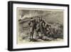 Mr Gladstone in Italy, an Ascent of Mount Etna, 1838-Godefroy Durand-Framed Giclee Print