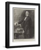 Mr Gladstone Moving the Second Reading of the Religious Disabilities Bill-Thomas Walter Wilson-Framed Giclee Print