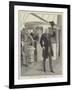 Mr Gladstone on Board Her Majesty's Yacht Alberta, on His Way to Osborne, 15 August 1892-William Heysham Overend-Framed Giclee Print