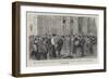 Mr Gladstone Planting a Tree at the Ladies' College at Newnham, Cambridge-null-Framed Giclee Print