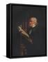 'Mr Gladstone reading the lesson in Hawarden Church', c1890s, (1941)-Unknown-Framed Stretched Canvas