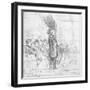 Mr Gladstone's Attitude Speaking, 1891-Charles A. Cox-Framed Giclee Print