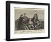 Mr Gladstone's Recent Visit to Deal Castle, a Portrait Group on the Ramparts-null-Framed Giclee Print