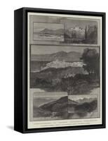 Mr Gladstone's Retirement, Sketches in the Neighbourhood of Cannes-Charles Auguste Loye-Framed Stretched Canvas