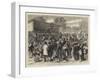 Mr Gladstone's Visit to Greenwich, in Front of the Hustings-Godefroy Durand-Framed Giclee Print
