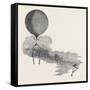 Mr. Green's Signal Balloon, Dispatches, and Parachute, for the Arctic Expedition-null-Framed Stretched Canvas