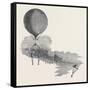 Mr. Green's Signal Balloon, Dispatches, and Parachute, for the Arctic Expedition-null-Framed Stretched Canvas