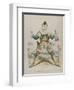 Mr. Grimaldi as Clown-null-Framed Giclee Print