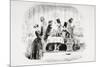 Mr. Guppy's Entertainment, Illustration from 'Bleak House' by Charles Dickens-Hablot Knight Browne-Mounted Giclee Print