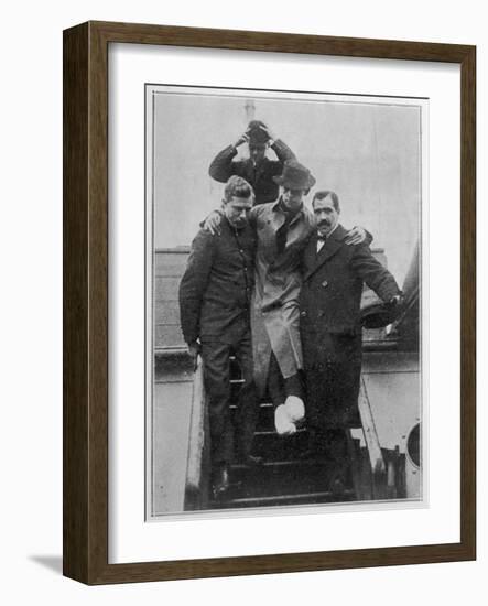 Mr. H Bride Second Radio Telephonist and Survivor of the Titanic Disaster-null-Framed Art Print