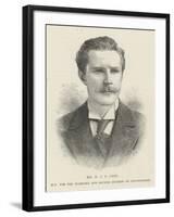 Mr H J C Cust, Mp for the Stamford and Bourne Division of Lincolnshire-null-Framed Giclee Print