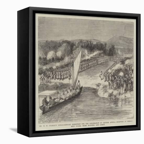 Mr H M Stanley's Expedition-Godefroy Durand-Framed Stretched Canvas