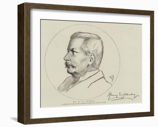 Mr H M Stanley-Reginald Barratt-Framed Giclee Print