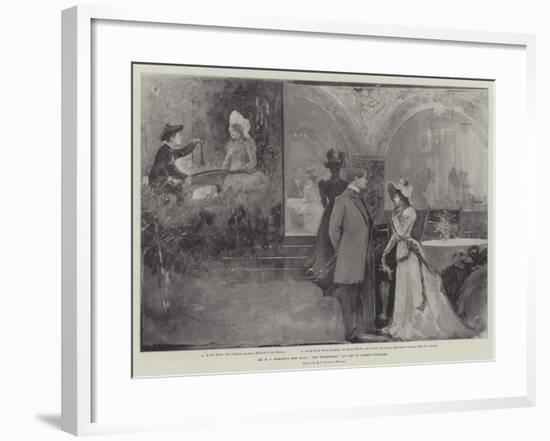 Mr H V Esmond's New Play, The Wilderness, at the St James's Theatre-Henry Charles Seppings Wright-Framed Giclee Print