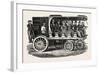 Mr. Hancock's Last New Steam Carriage, Automaton-null-Framed Giclee Print