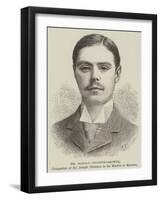 Mr Harold Crichton-Browne, Companion of Mr Joseph Thomson in His Mission to Morocco-null-Framed Giclee Print