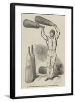 Mr Harrison's Indian Club Exercise, at the Scottish Fete-null-Framed Giclee Print