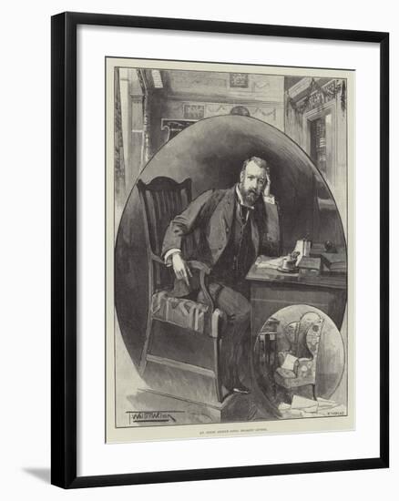 Mr Henry Arthur Jones, Dramatic Author-Thomas Walter Wilson-Framed Giclee Print