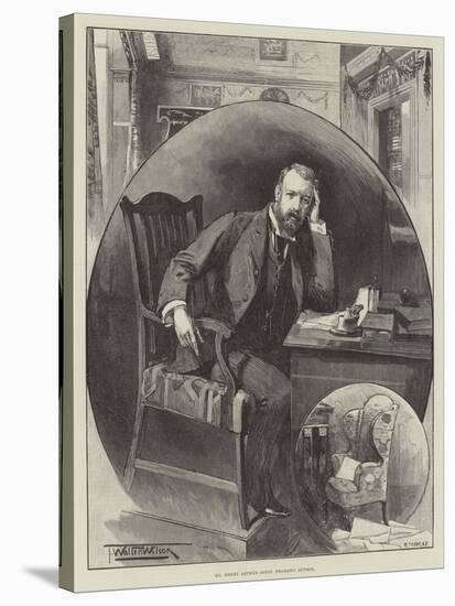 Mr Henry Arthur Jones, Dramatic Author-Thomas Walter Wilson-Stretched Canvas