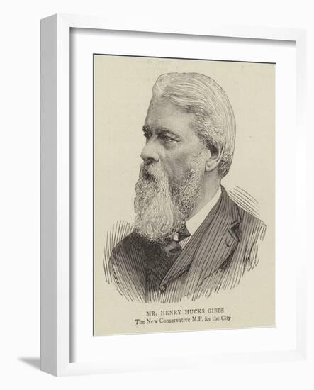 Mr Henry Hucks Gibbs-null-Framed Giclee Print