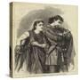 Mr Henry Irving and Miss Bateman in Macbeth at the Lyceum Theatre-null-Stretched Canvas