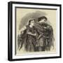 Mr Henry Irving and Miss Bateman in Macbeth at the Lyceum Theatre-null-Framed Giclee Print