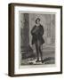 Mr Henry Irving as Hamlet, at the Lyceum Theatre-null-Framed Giclee Print