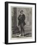 Mr Henry Irving as Hamlet, at the Lyceum Theatre-null-Framed Giclee Print